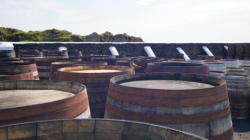 Whisky casks