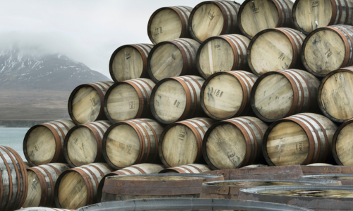 casks outside 