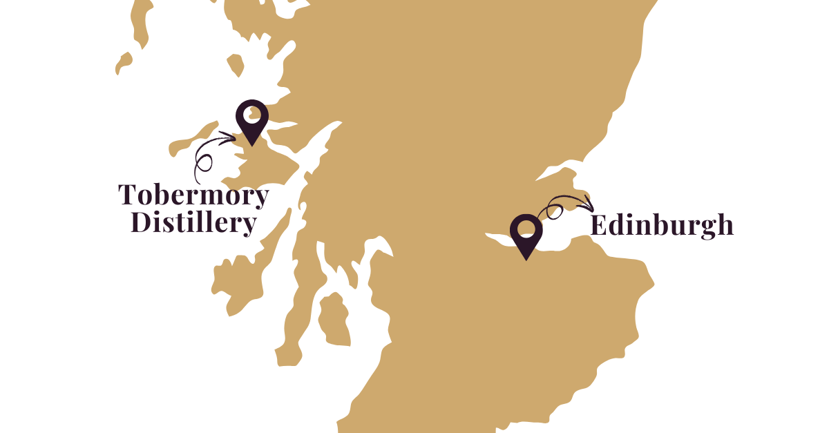 Tobermory Distillery Location