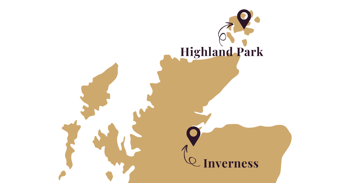 Highland Park Distillery Location