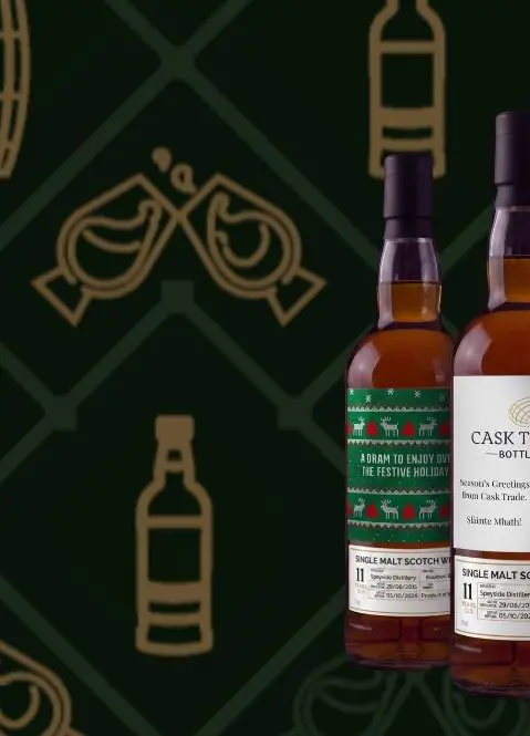 festive whisky bottling service