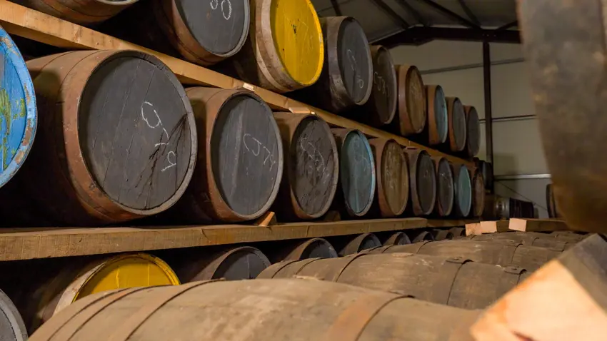 Cask Warehouse Racking Whisky Cask Storage | Alternative Asset | Cask Trade